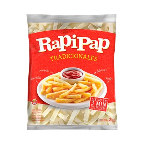 BATATA PALITO PRE FRITA CONG RAP 2KG