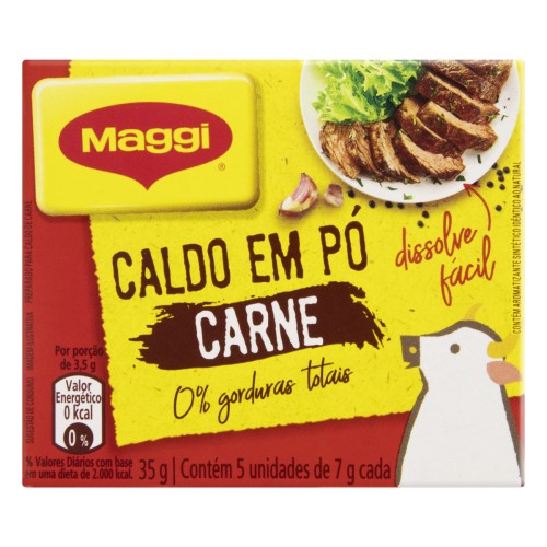 TEMP CALDO EM PO CARNE MAGGI 35G