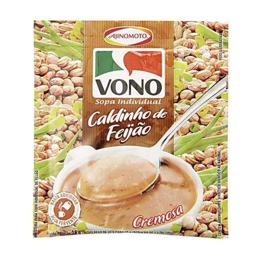 SOPA CALDINHO DE FEIJAO VONO 18G