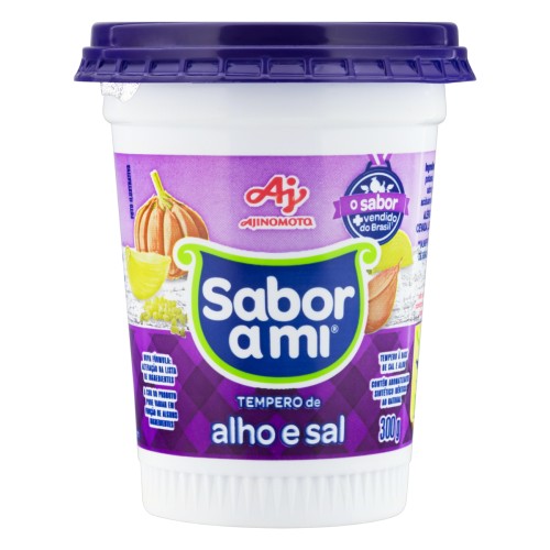 TEMP ALHO SAL SABOR AMI 300G