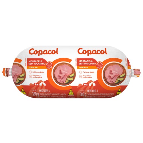 MORTADELA S/TOUCINHO COPACOL 380G