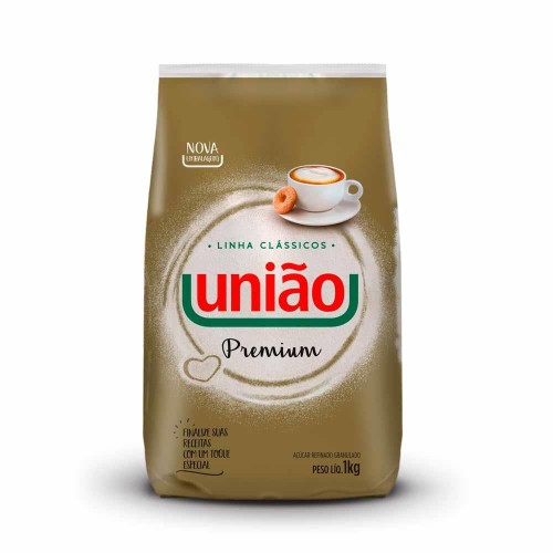 ACUCAR CRISTAL PREMIUM UNIAO 1KG