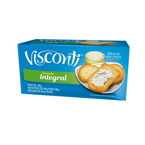 TORRADA INTEGRAL VISCONTI  120G