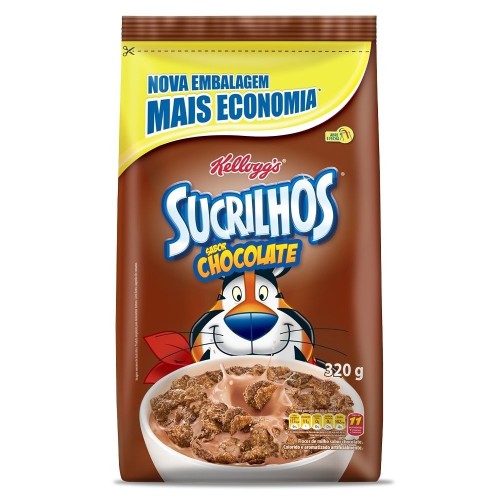 SUCRILHOS CHOC SACHE KELLOGGS 320G