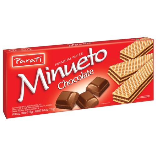 WAFER CHOC MINUETO 81G