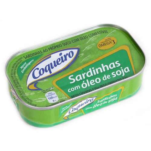 SARDINHA C/OLEO COQUEIRO 125G