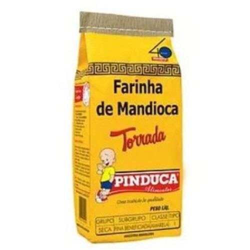 FARINHA DE MAND TORRADA PINDUCA 500G