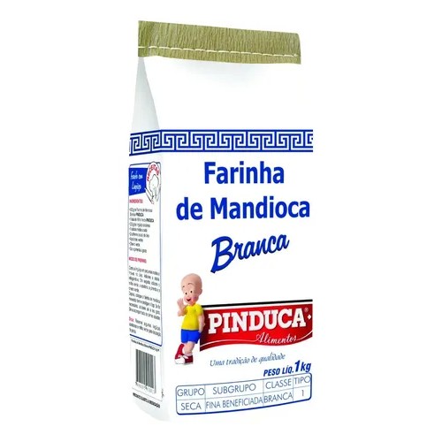 FARINHA DE MAND BR PINDUCA 500G