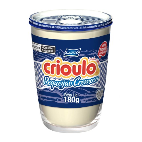 REQUEIJAO CREM CRIOULO 180G