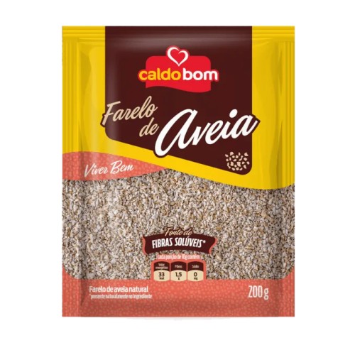 FARELO DE AVEIA CALDO BOM 200G