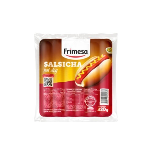 SALSICHA HOTDOG FRIMESA 420G