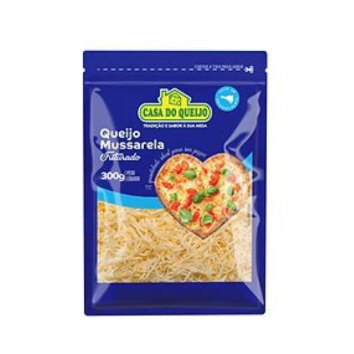 QUEIJO MUSSARELA TRITUR CASA DO QUEIJO 300G