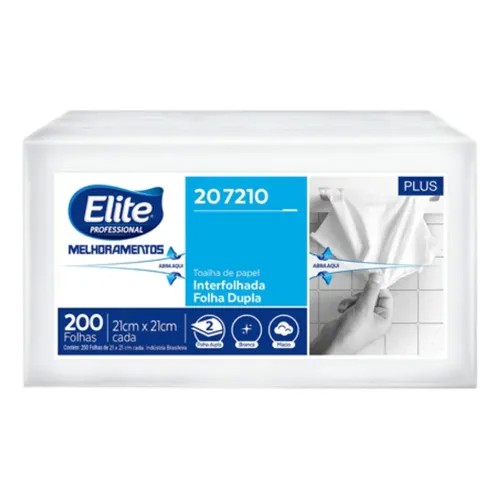 TOALHA DE PAPEL FOLHALEV 200 FOLHAS