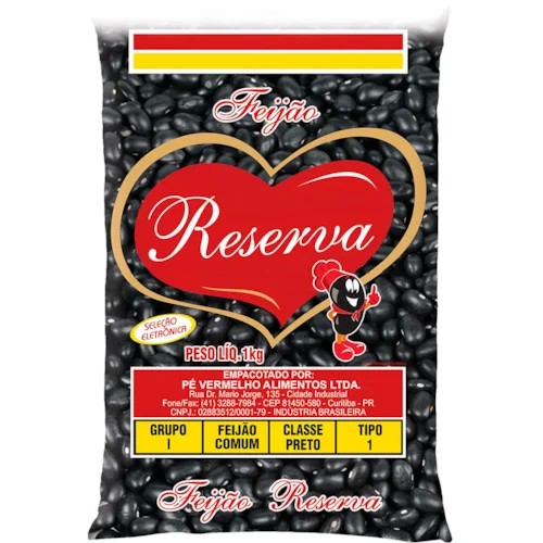 FEIJAO PRETO RESERVA 1KG