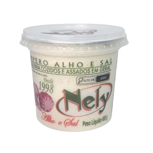 TEMP ALHO E SAL CASEIRO NELY 400G