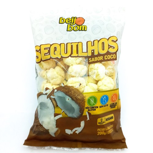 SEQUILHO COCO BEIJO BOM 200G