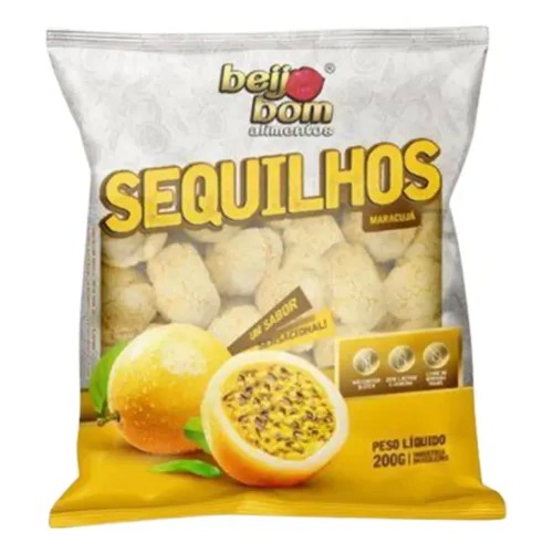 SEQUILHO MARACUJA BEIJO BOM 200G