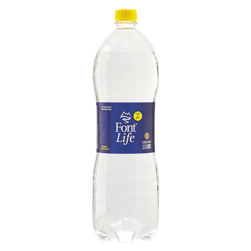AGUA MIN C/GAS FONT LIFE 1L
