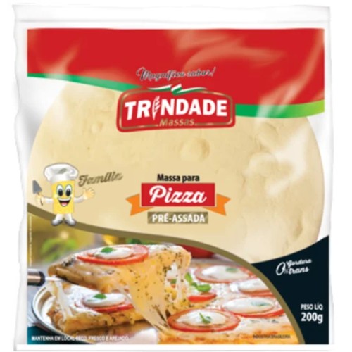 MASSA PIZZA TRINDADE 200G