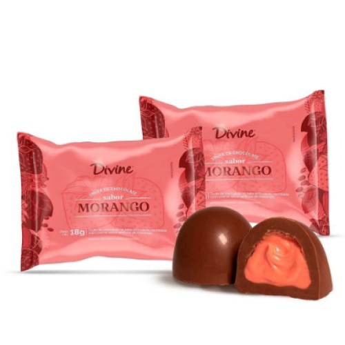 TRUFA CHOC MORANGO DIVINE 18G