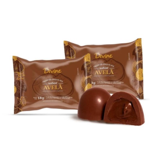 TRUFA CHOC AVELA DIVINE 18G