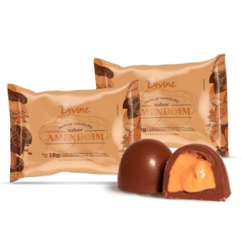 TRUFA CHOC AMENDOIM DIVINE 18G