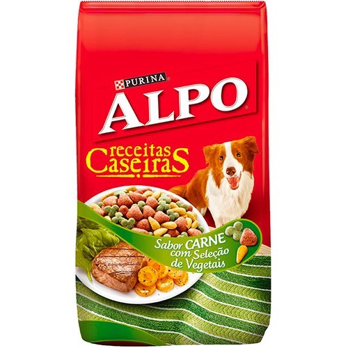 RACAO ADULTO CARNE/FRANGO/VEG ALPO 1KG