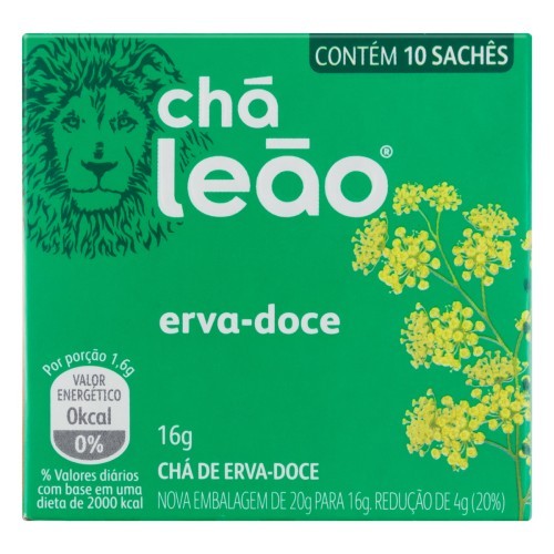 CHA ERVA DOCE LEAO FUZE 16G