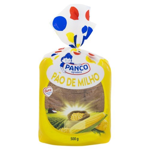 PAO DE MILHO PANCO FATIADO 500G