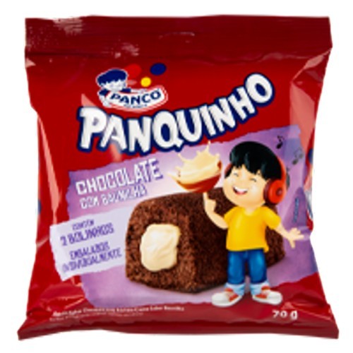 MINI BOLO BAUN C/CHOC PANQUINHO 70G