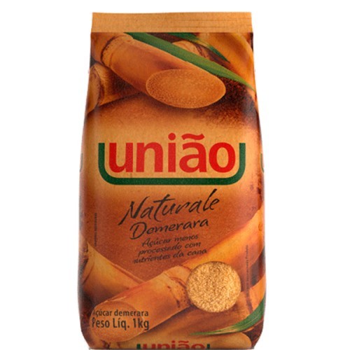 ACUCAR DEMERARA NAT UNIAO 1KG