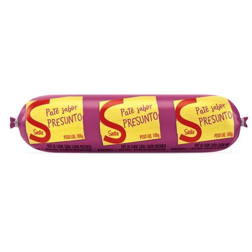 PATE PRESUNTO SADIA 100G