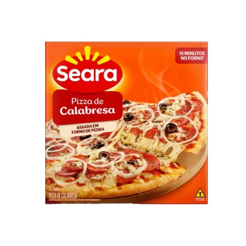 PIZZA CALABRESA SEARA 460G