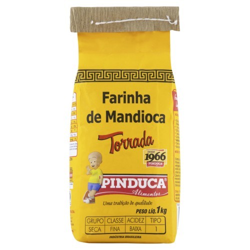 FARINHA DE MAND TORRADA PINDUCA 1KG
