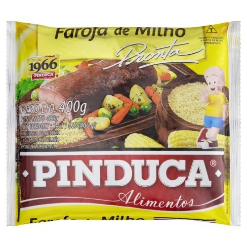 FAROFA MILHO PRONTA PINDUCA  400G