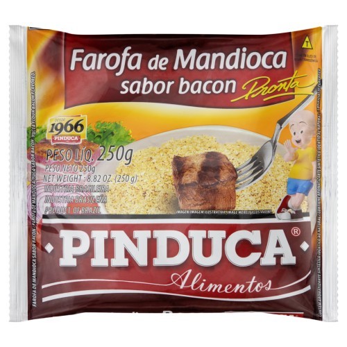FAROFA BACON PINDUCA 250G