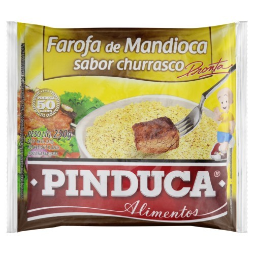 FAROFA CHURRASCO PINDUCA 250G