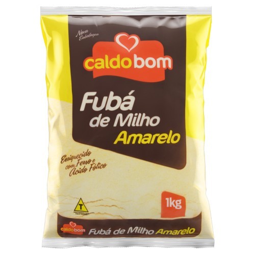 FUBA AMARELO CALDO BOM 1KG