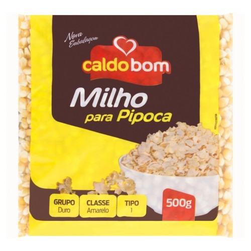 MILHO PIPOCA CALDO BOM 400G