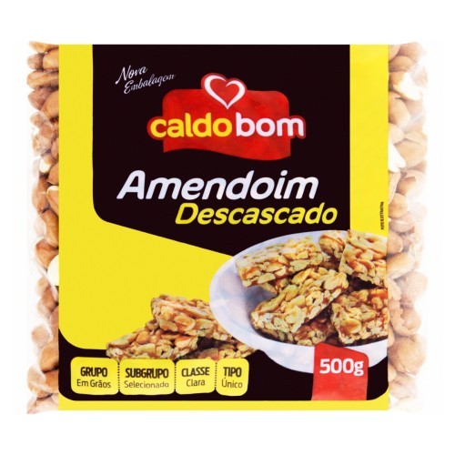 AMENDOIM DESC CALDO BOM 400G