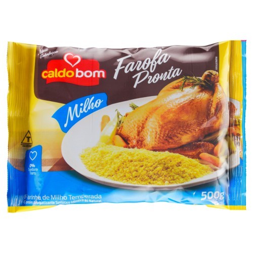 FAROFA MILHO CALDO BOM 400G