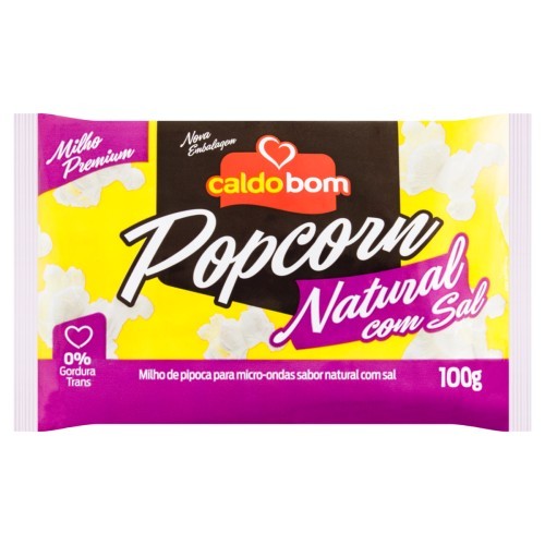 PIPOCA MICRO NAT CALDO BOM 100G
