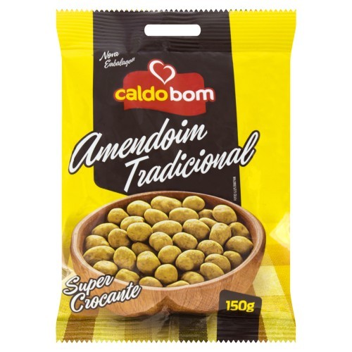 AMENDOIM TRAD CALDO BOM 120G