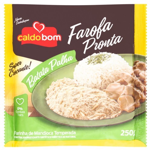 FAROFA MAND BAT PALHA CALDO BOM 250G