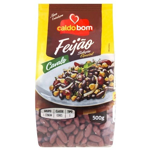 FEIJAO CAVALO CALDO BOM 500G