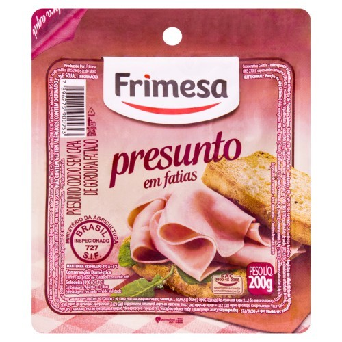 PRESUNTO COZIDO FRIMESA 200G