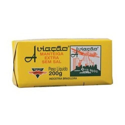 MANTEIGA S/SAL AVIACAO 200G