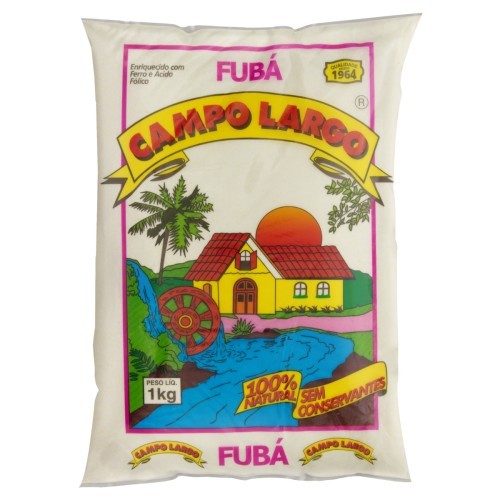 FUBA BRANCO CAMPO LARGO 1KG