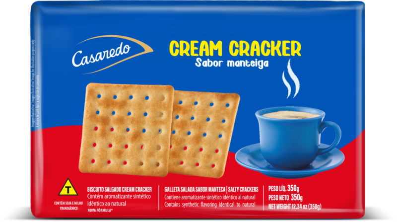 BISC CREAM CRACKER CASAREDO 350G