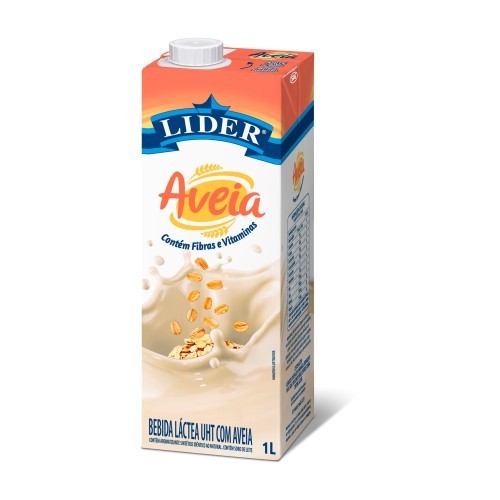 BEB LACTEA C/AVEIA LIDER 1L